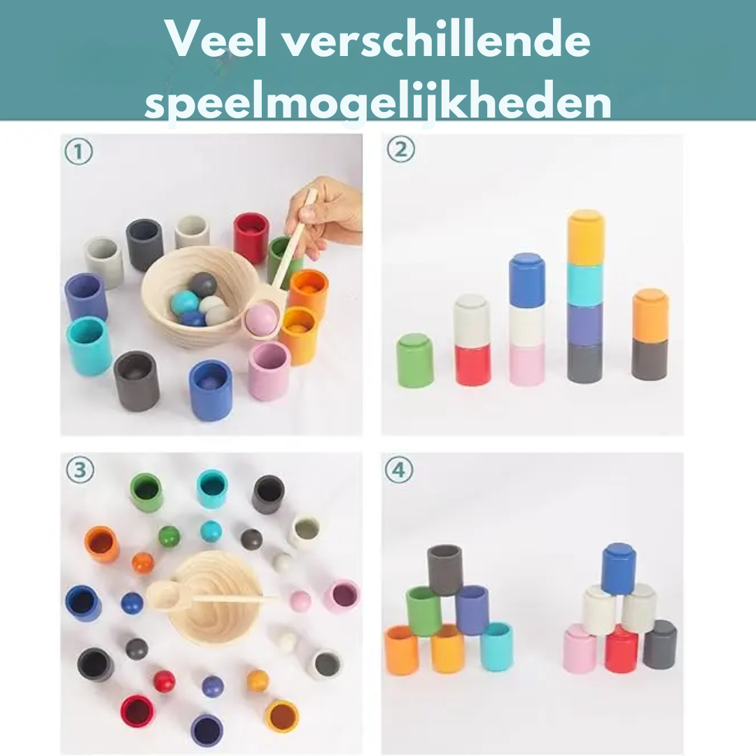 Montessori Educatief Speelgoed – stimuleert concentratie, motoriek en fantasie