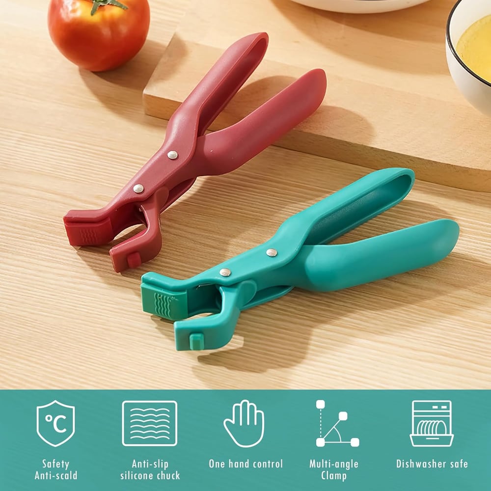 Siliconen gripclip — veilige houdgreep zonder brandgevaar