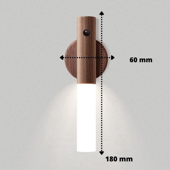 Draadloze wandlamp — zacht licht voor meer gezelligheid