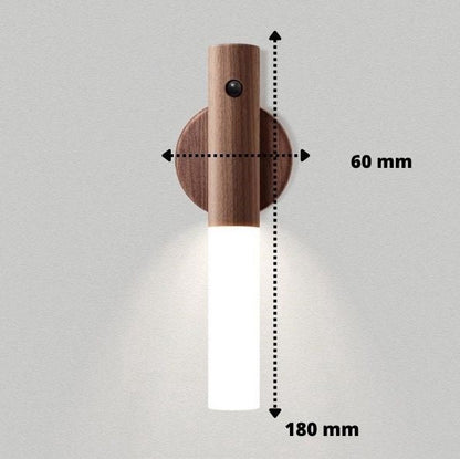 Draadloze wandlamp — zacht licht voor meer gezelligheid