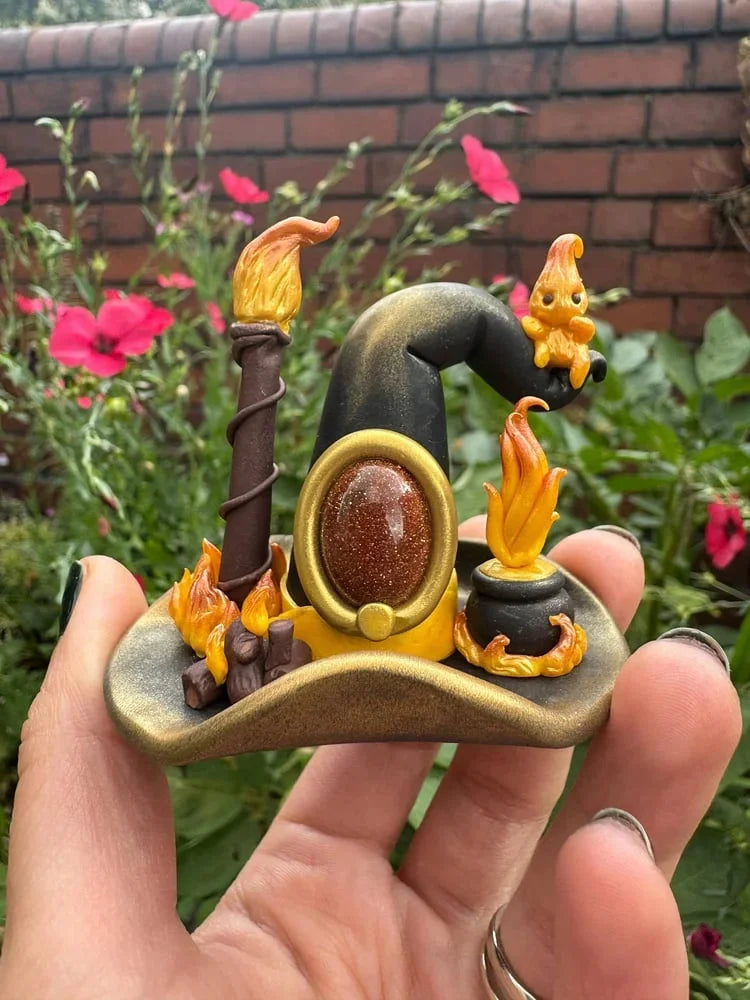 Handgemaakte sculptuur — creëert een magische leefomgeving