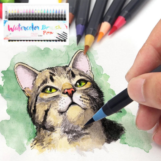 Elegant Aquarel Penseelset – Creatief Schilderen Gemakkelijk Gemaakt