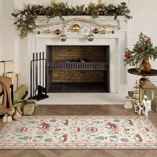 Kerst tapijt Wonderland — antislip & gezellig voor kinderen & gasten