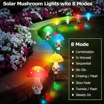 🏆2025 Super Value Set(50% OFF)Outdoor Solar Mushroom Lights Set Mivoza Deutschland