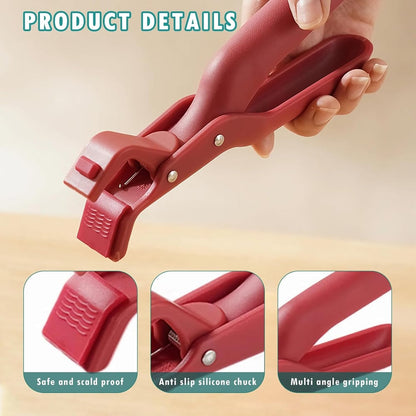 Siliconen gripclip — veilige houdgreep zonder brandgevaar