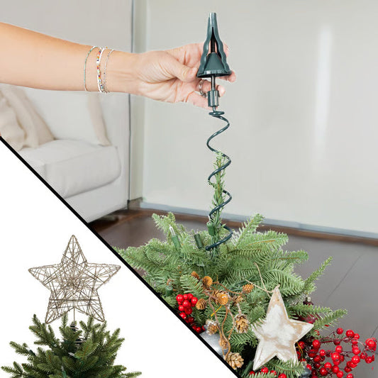 Kerstboomtophouder – Stevige Grip Voor Je Piek