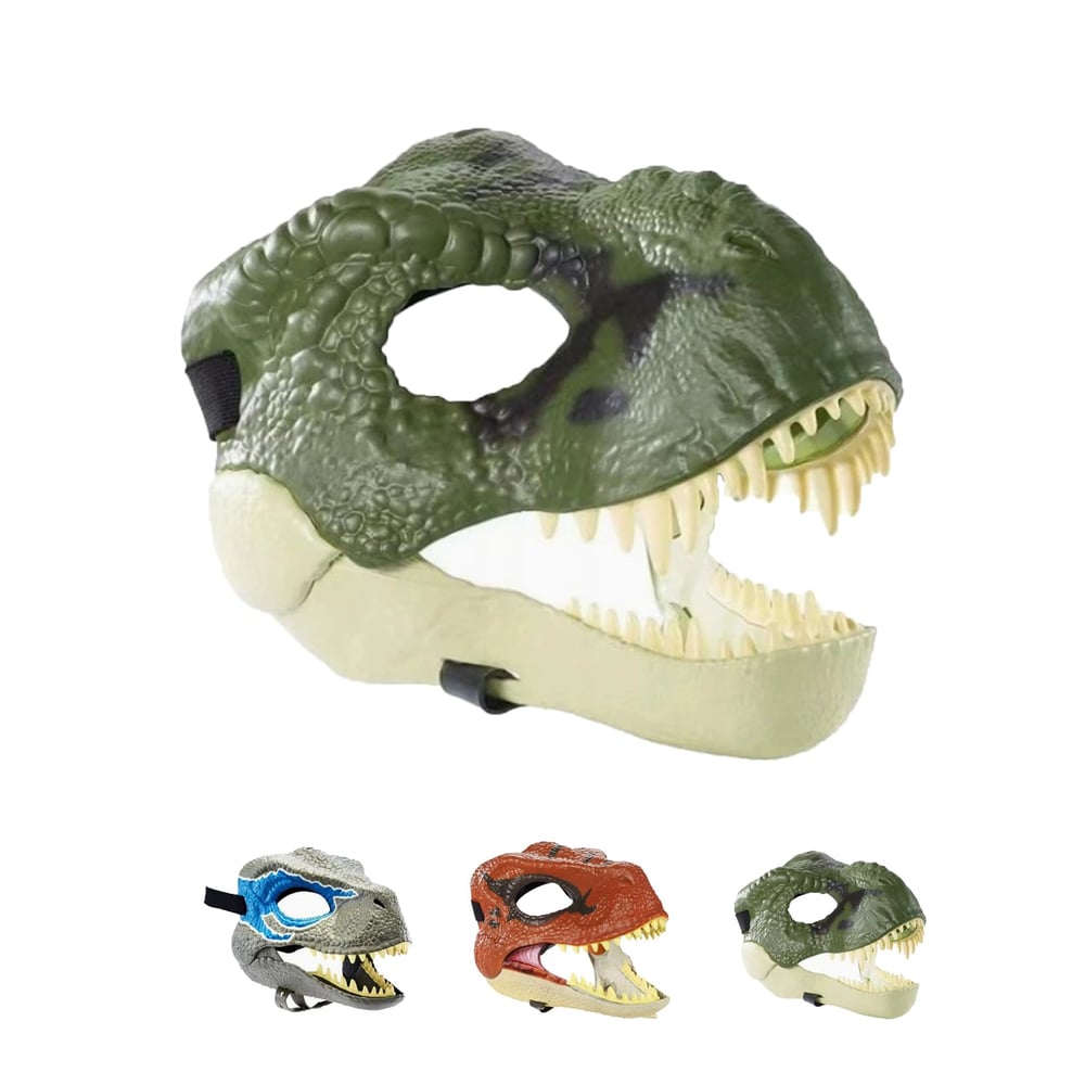🔥Dino Role-Play Mask with Moving Jaw Mivoza Deutschland