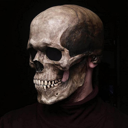 Realistisch Volledig Schedelmasker – Trek Alle Blikken Met Je Mee