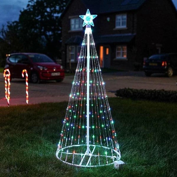 Buiten led-sfeerverlichting — creëer een kleurrijke sfeer met één druk op de knop