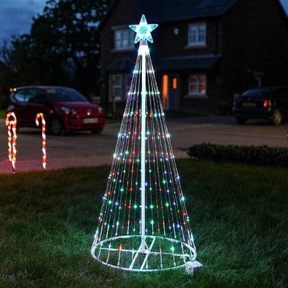 Buiten led-sfeerverlichting — creëer een kleurrijke sfeer met één druk op de knop