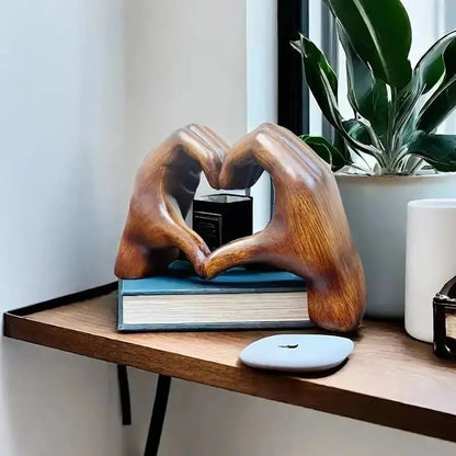 Handgemaakt Hartenbeeldje – Breng Warme Liefde in Huis