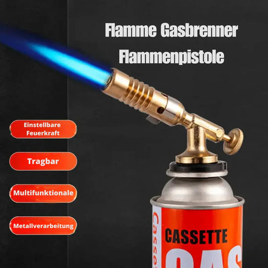 Draagbare Koperen Gasbrander – Veilige Ontsteking met Veiligheidsslot
