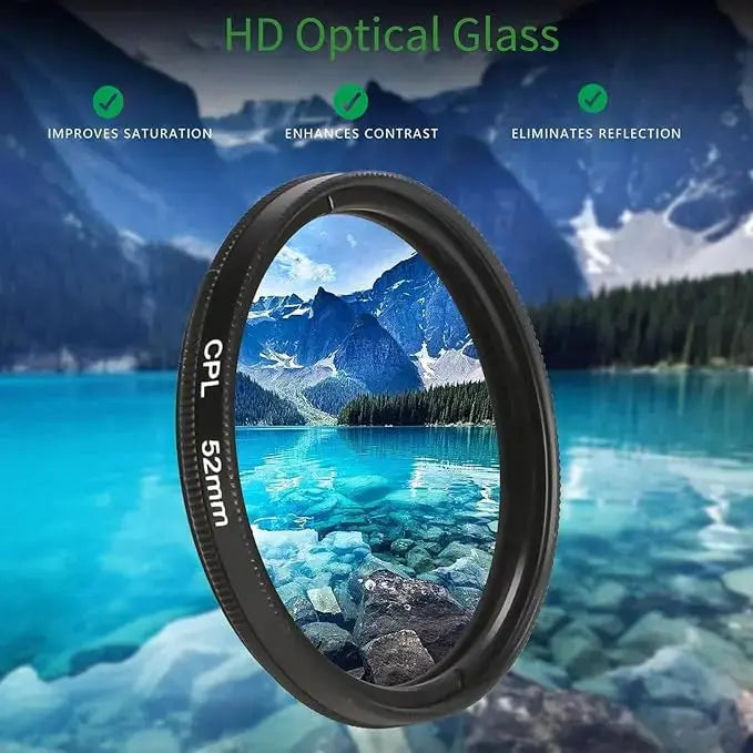 Smartphone CPL-lens — prachtige kleuren zonder reflecties