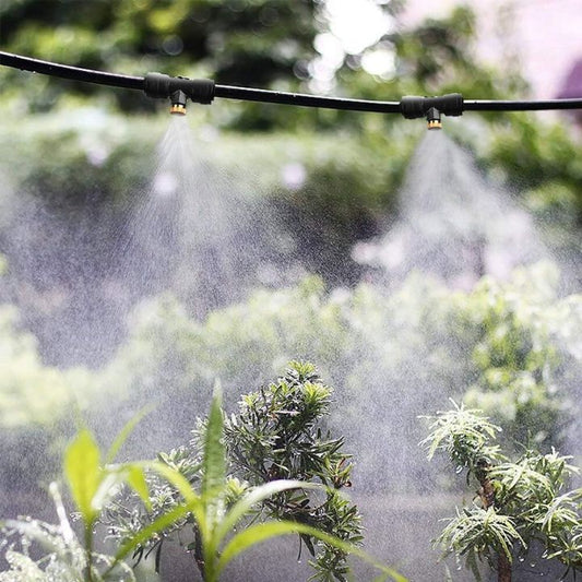 Outdoor Misting Kühlungssystem | Hitzewelle? Bleib erfrischt! Mivoza Deutschland