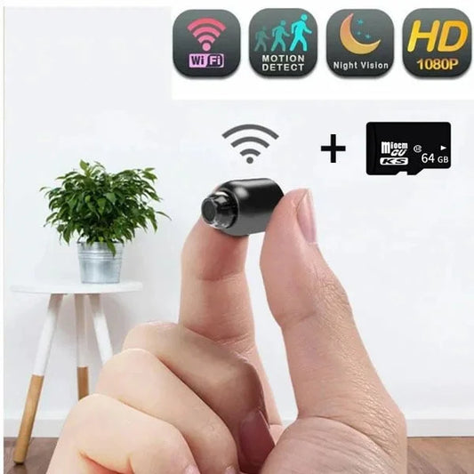 Mini bewakingscamera — betrouwbare bescherming 24/7