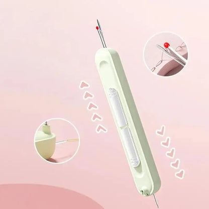 1+1 GRATIS | 2-in-1 Naaldinrijger & Nadenopener – Naaien zonder gedoe