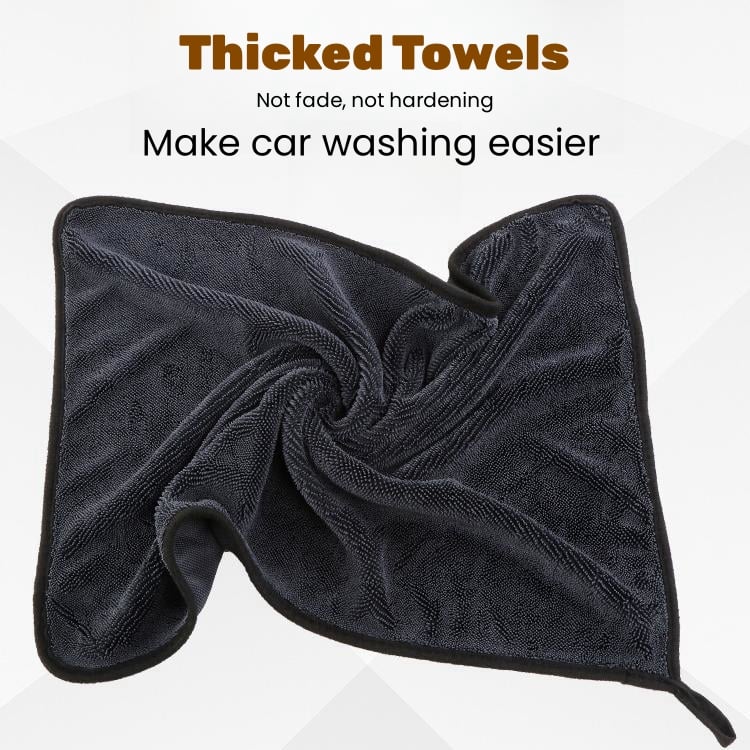 Microvezel droogdoek voor auto — zacht voor lak, glas & interieur