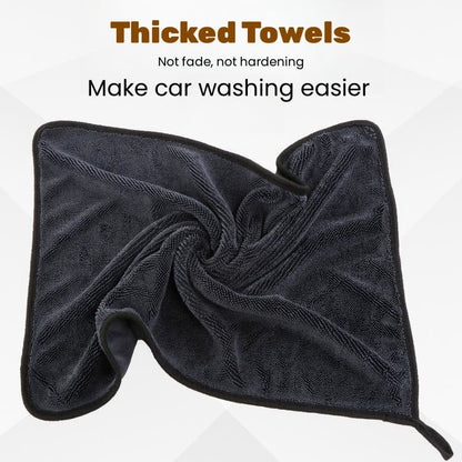 Microvezel droogdoek voor auto — zacht voor lak, glas & interieur