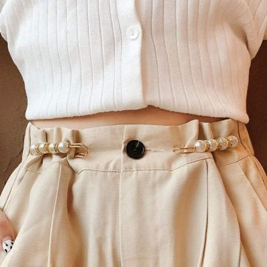2+2 Gratis | Elegante Sicherheitsnadel-Brosche mit Perlen und Strass Mivoza Deutschland