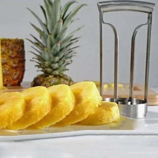 Ananas snijder van roestvrij staal – Schoon en tijdbesparend voorbereiden