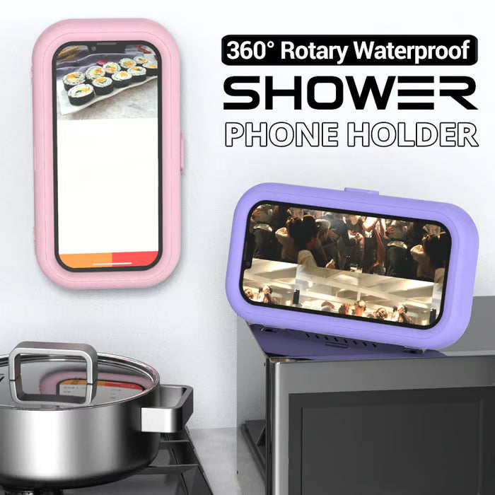 Douche telefoonhouder — geniet veilig en droog van je telefoon