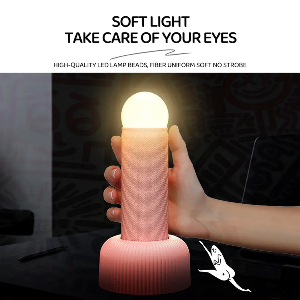 1+1 GRATIS | Handgetrokken Nachtlamp – Sfeervol licht voor gezellige nachten