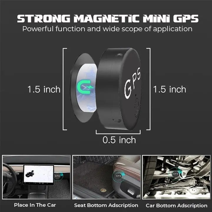 Mini GPS-tracker – discreet realtime volgen zonder abonnement