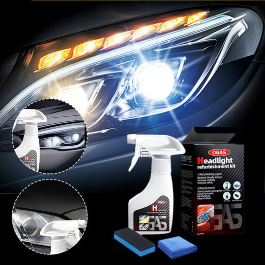 Koplampen restauratie set — maakt doffe koplampen binnen minuten als nieuw