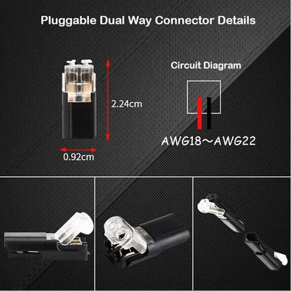 LED connector plug — snelle en veilige installatie (20 stuks)