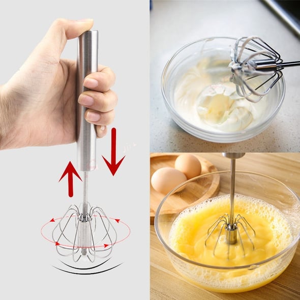 Draadloze keukenmixer – Mix snel zonder stroom