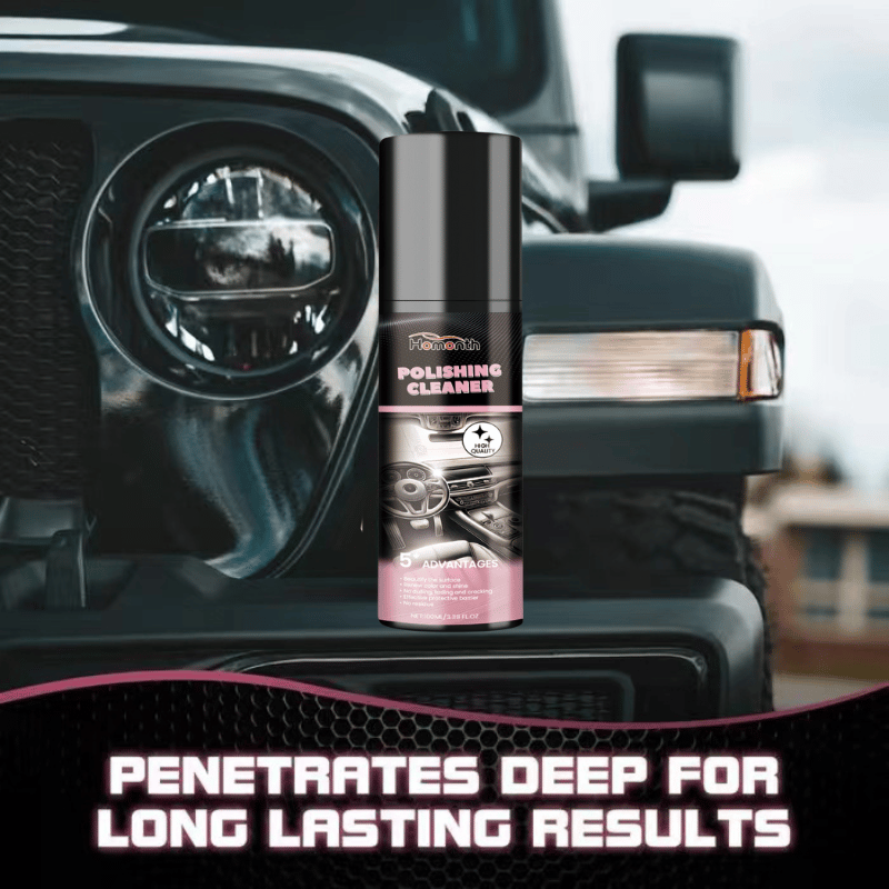 Interieurpolishspray voor de auto — zorgt voor blijvende glans en frisheid