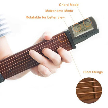 Stille gitaar oefenapparaat — oefen stil en flexibel altijd en overal