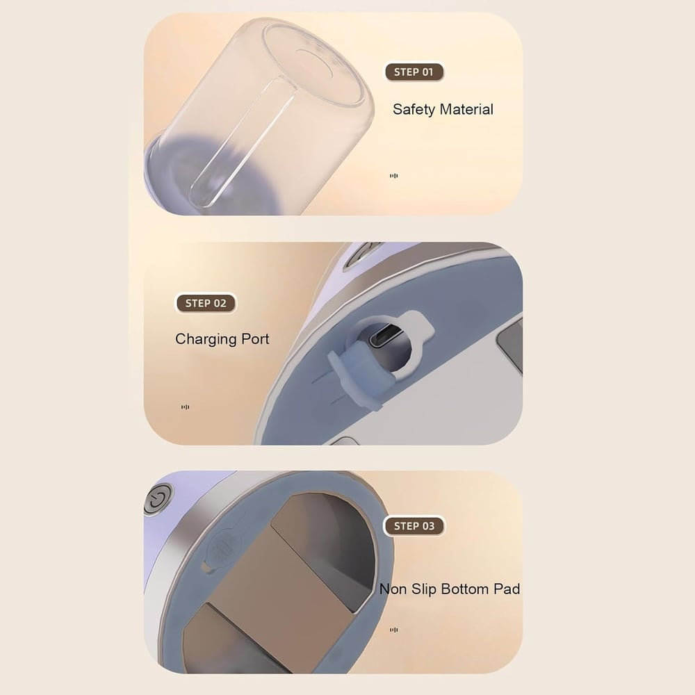 Compact draagbare wasmachine — zachte verzorging voor delicate stoffen