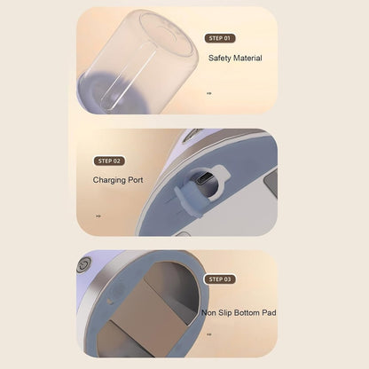 Compact draagbare wasmachine — zachte verzorging voor delicate stoffen