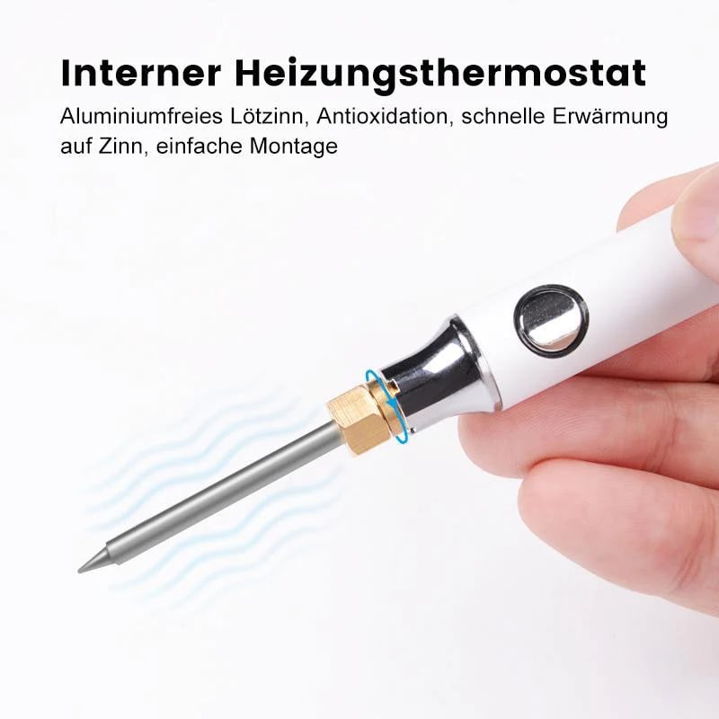USB elektrische soldeerbout - Draagbare set met temperatuurregeling Mivoza Duitsland