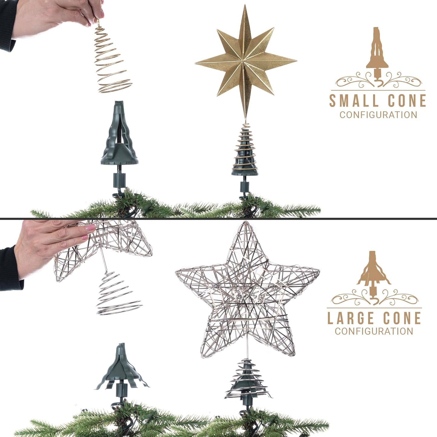 Kerstboomtophouder – Stevige Grip Voor Je Piek