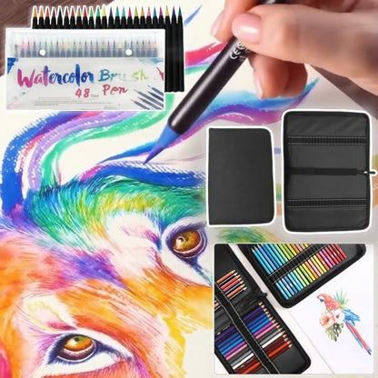 Brushpennen — creatieve kleuren voor stralende kunstwerken