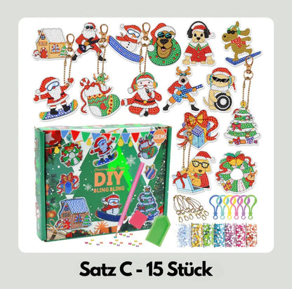 Sleutelhanger Set met strass – Laat hun verbeelding stralen