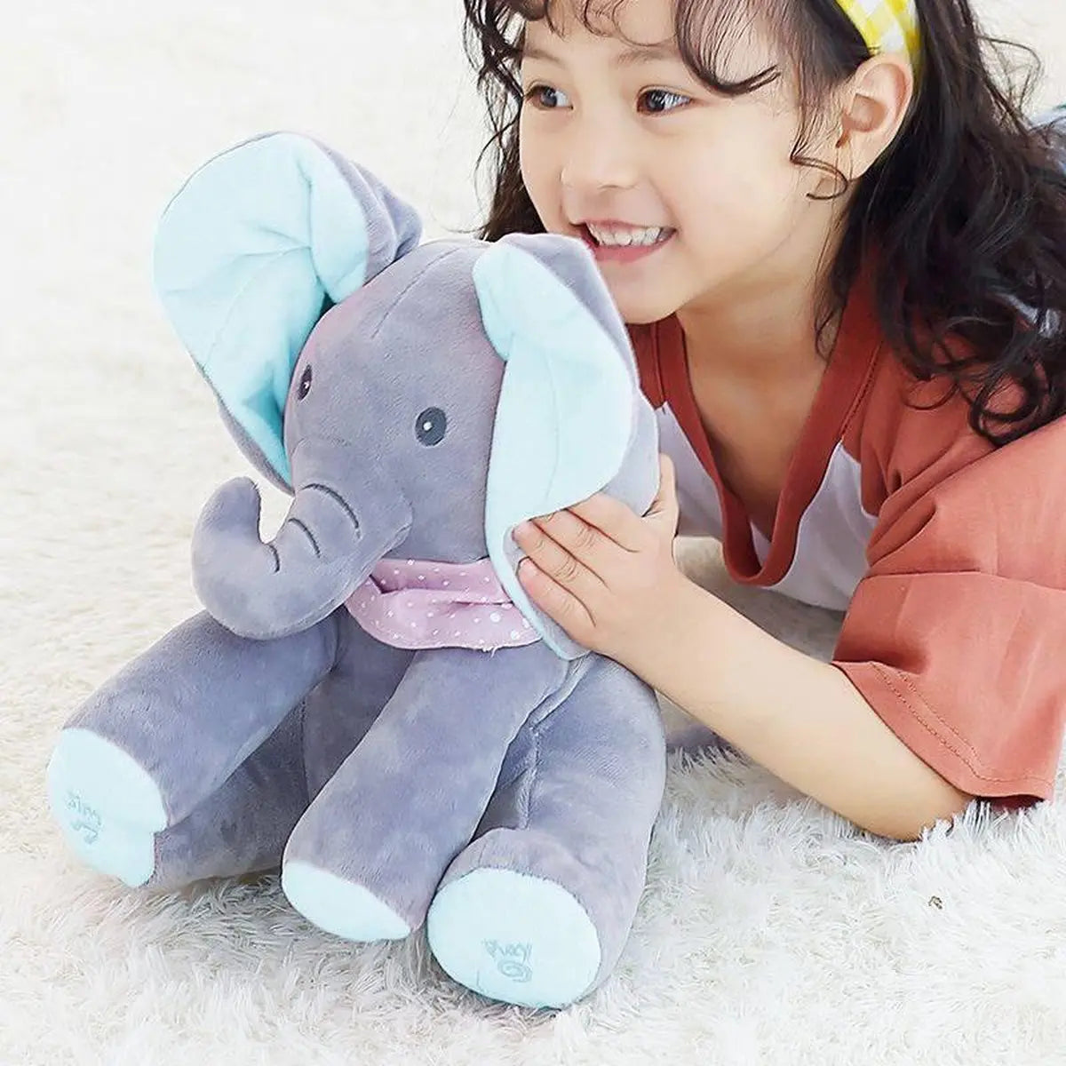 Pluche Olifant met Muziek – Vrolijkheid en Knuffelplezier voor Kids