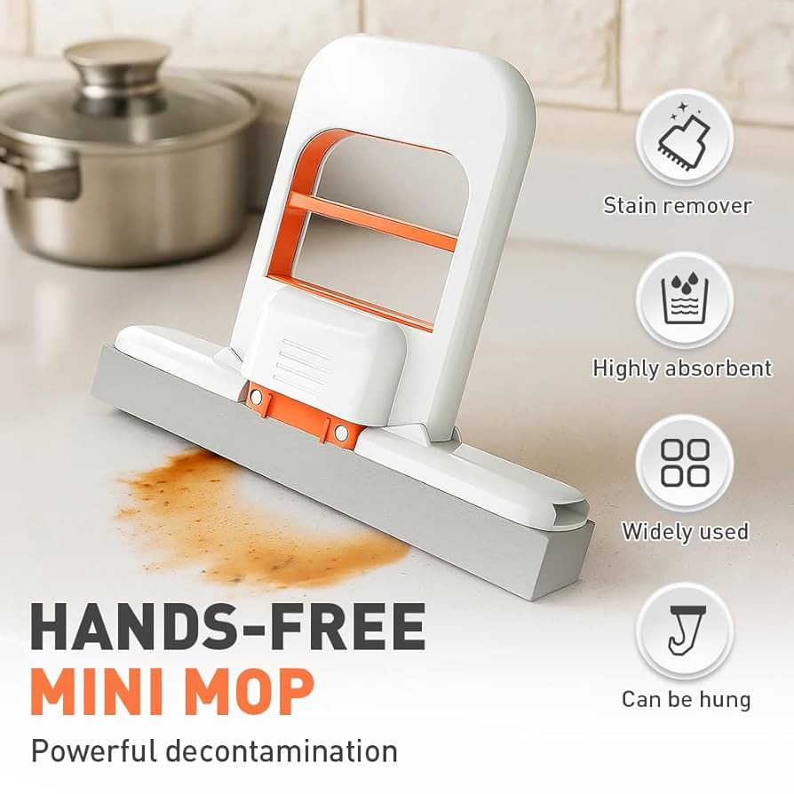 Mini mop – schoonmaken zonder vieze handen
