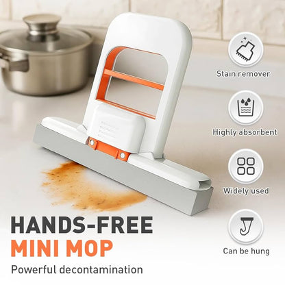 Mini mop – schoonmaken zonder vieze handen