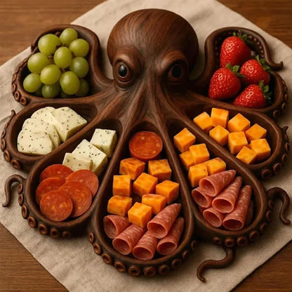 Charcuterie-Platte in Oktopus-Form — Macht dein Food-Tasting extra besonders Mivoza Deutschland