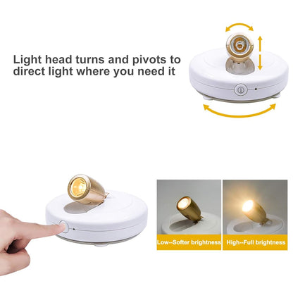 Kabelloze LED-spot – laat planten & schilderijen stralen