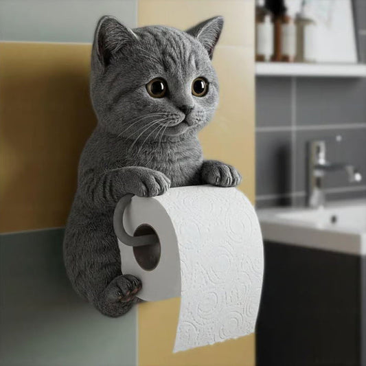 Schattige katten toiletrolhouder – Praktisch én decoratief voor uw badkamer