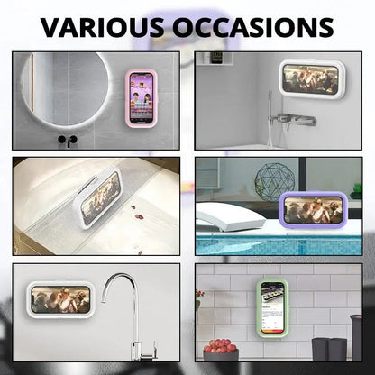 Douche telefoonhouder — geniet veilig en droog van je telefoon