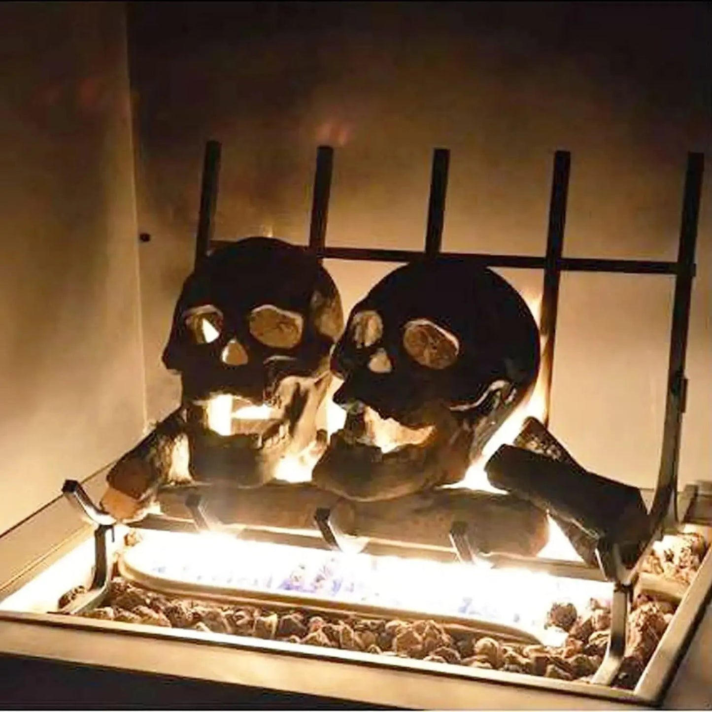 Vuurvaste keramische schedel – Creeer magische griezelvuren