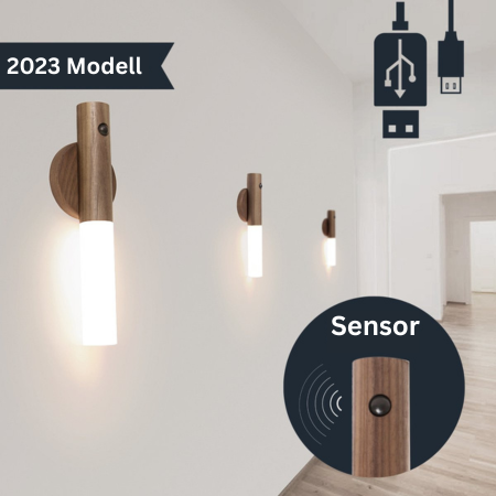 Draadloze wandlamp — zacht licht voor meer gezelligheid