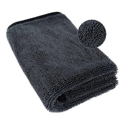 Microvezel droogdoek voor auto — zacht voor lak, glas & interieur