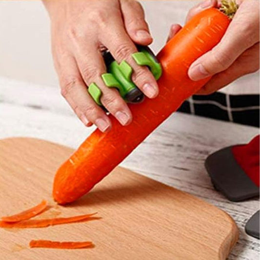 1+1 Gratis | Sicheres Schälen mit Fingergriff für Obst- und Gemüseschäler Mivoza Deutschland