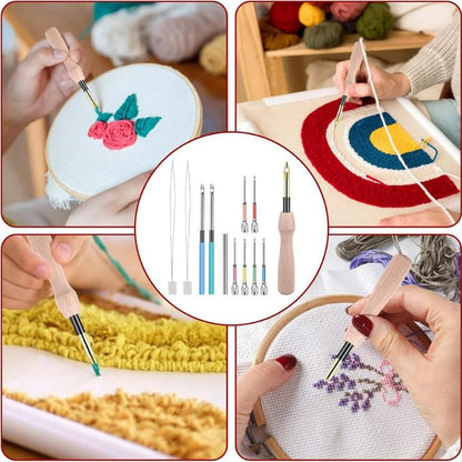 Stick- & Stanznadel Set | Perfekte Stickereien mit Leichtigkeit Mivoza Deutschland